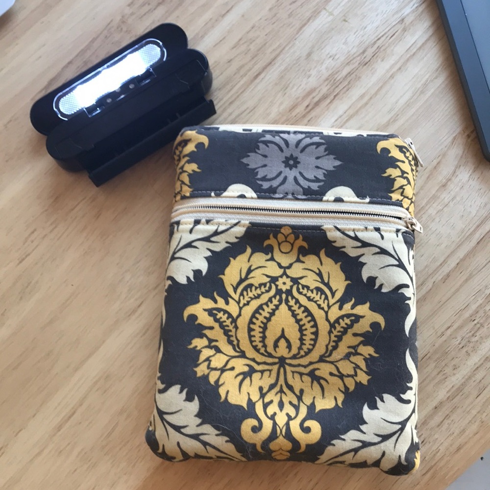 Kindle case and light